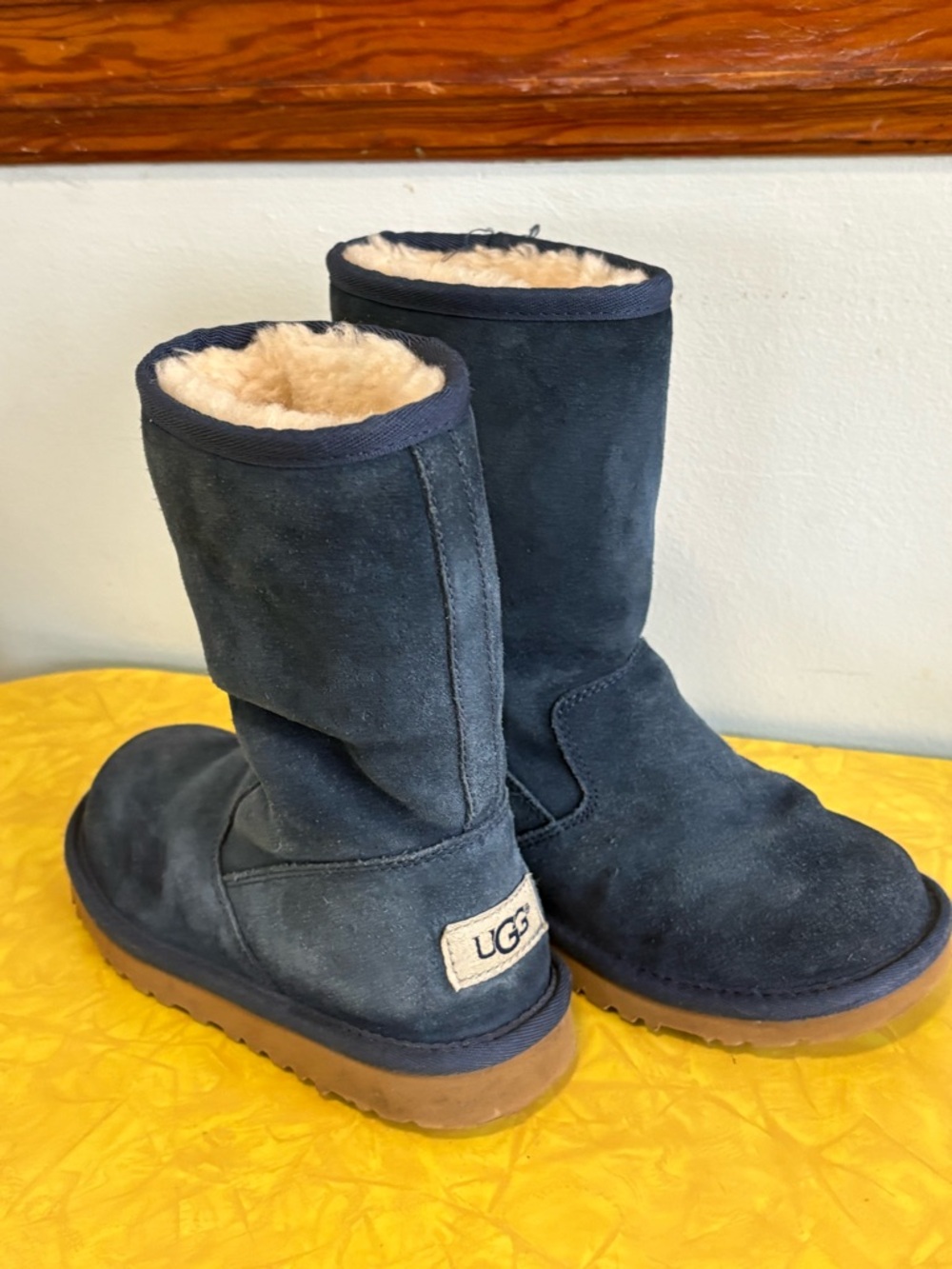 UGG Navy kids boots